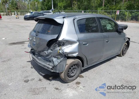 2020 Mitsubishi Mirage Es из США, поврежденный, VIN ML32A3HJXLH005610